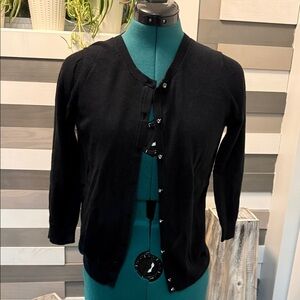 GAP Black Cashmere Blend Sweater